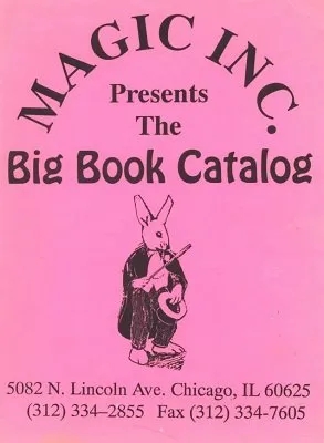 Magic Inc. Big Book Catalog by Frances Marshall - Click Image to Close